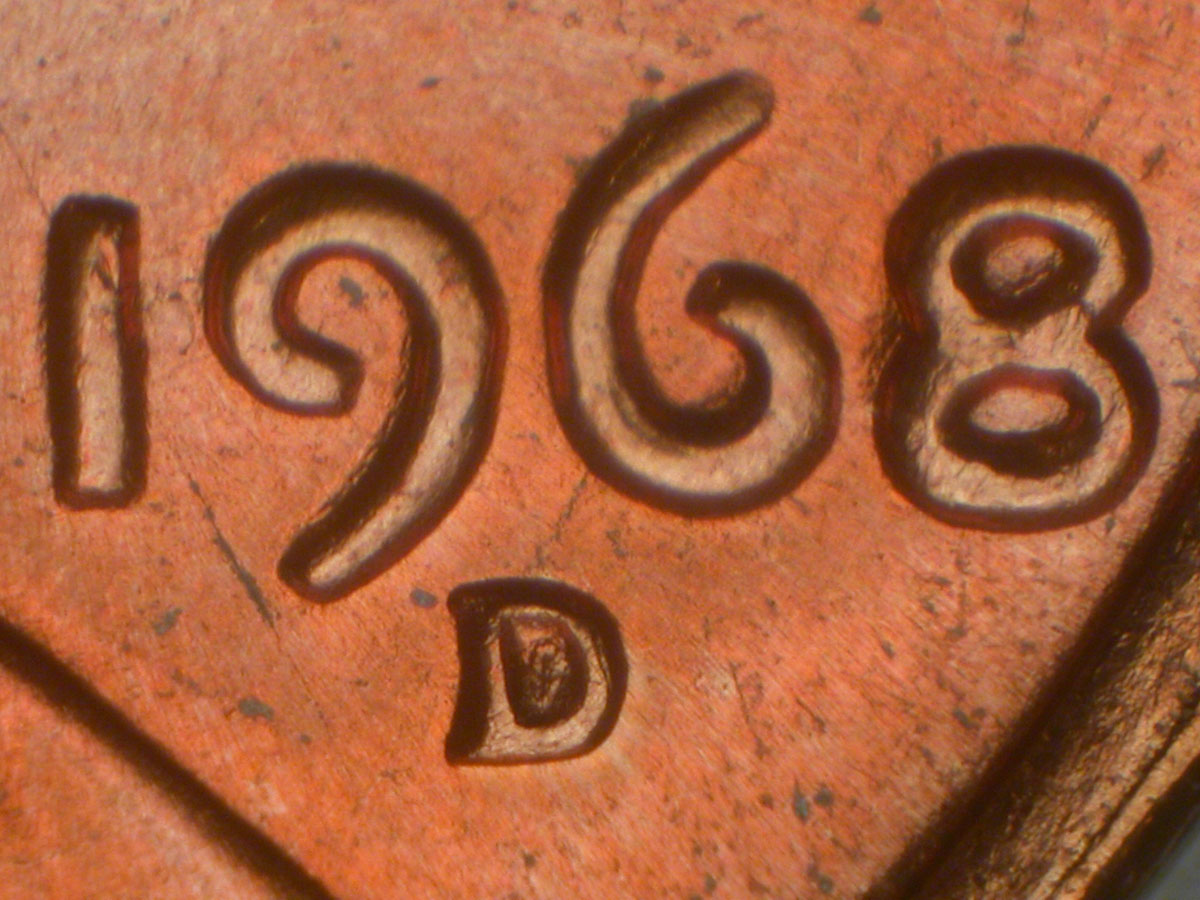 Read more about the article Lincoln Memorial Cent  1968-D    DDO-001 / Denver