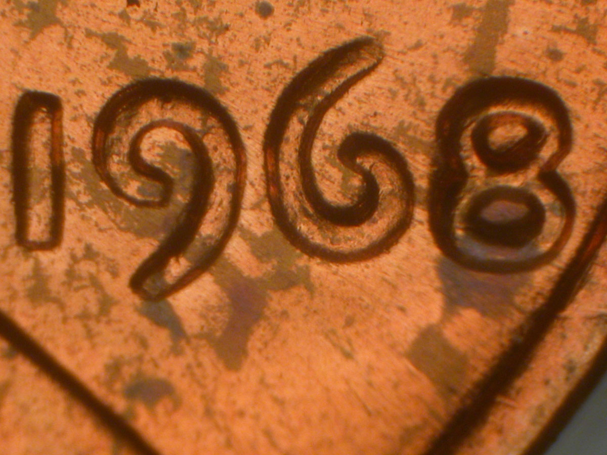 Read more about the article Lincoln Memorial Cent  1968    DDO-001 / Philadelphia