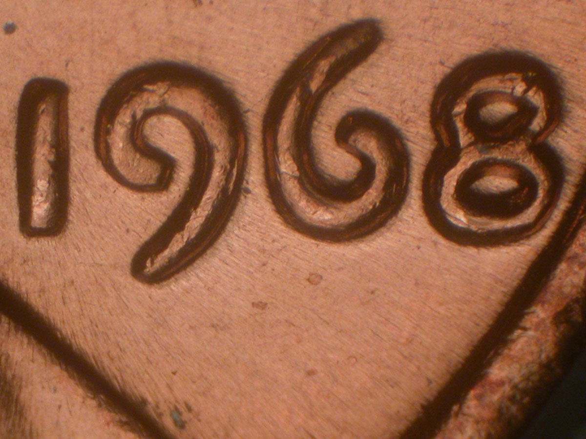 Read more about the article Lincoln Memorial Cent  1968    DDO-004 / Philadelphia