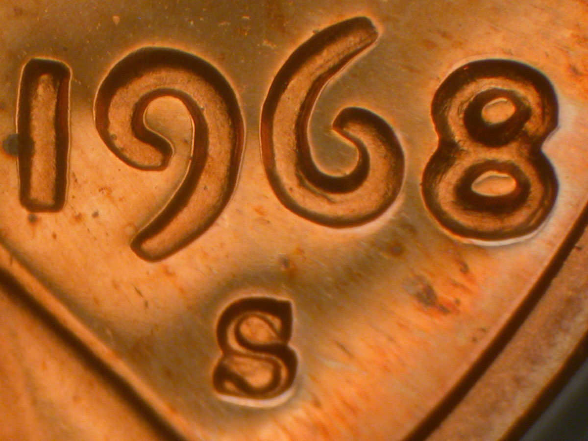 Read more about the article Lincoln Memorial Cent  1968-S  PR  DDO-005 / San Fransisco