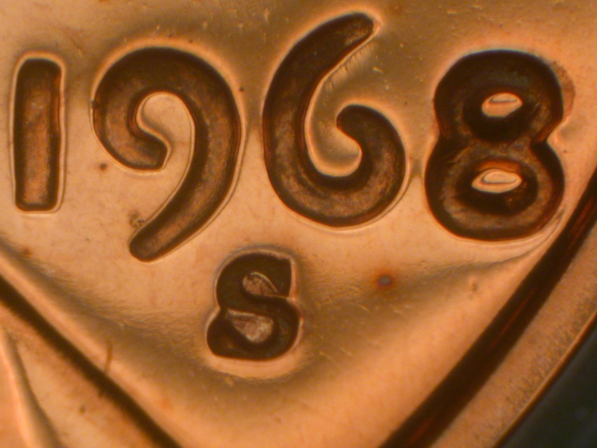 Read more about the article Lincoln Memorial Cent  1968-S  PR  DDO-006 / San Fransisco
