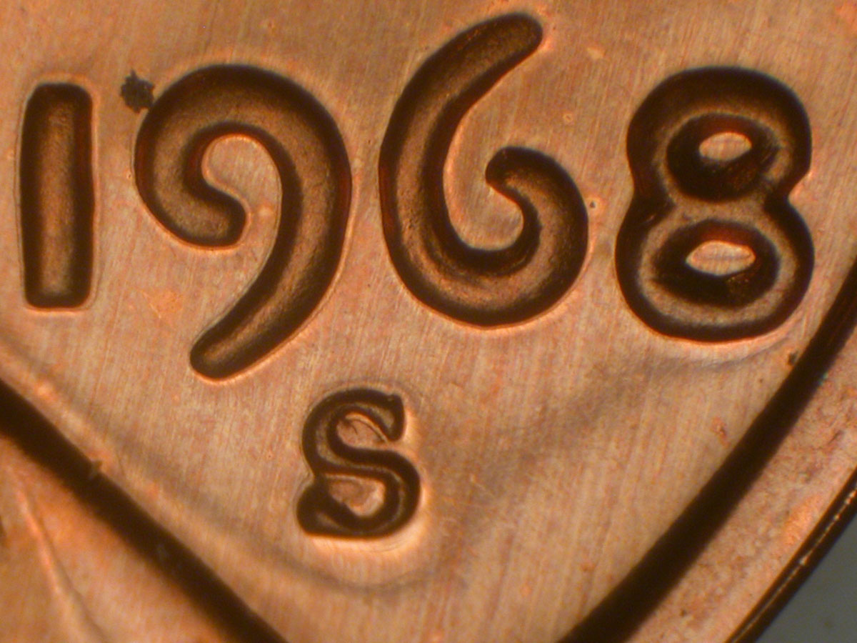 Read more about the article Lincoln Memorial Cent  1968-S  PR  DDO-008 / San Fransisco