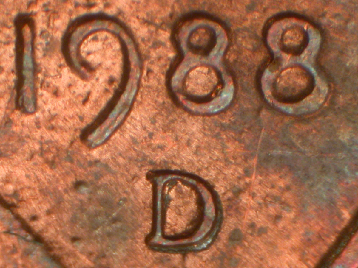 Read more about the article Lincoln Memorial Cent  1988-D    DDO-001 / Denver