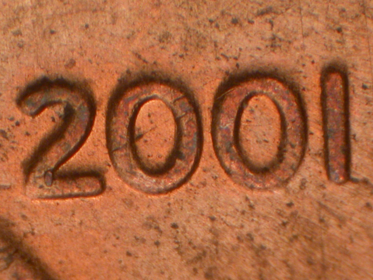 Read more about the article Lincoln Memorial Cent  2001    DDR-001 / Philadelphia
