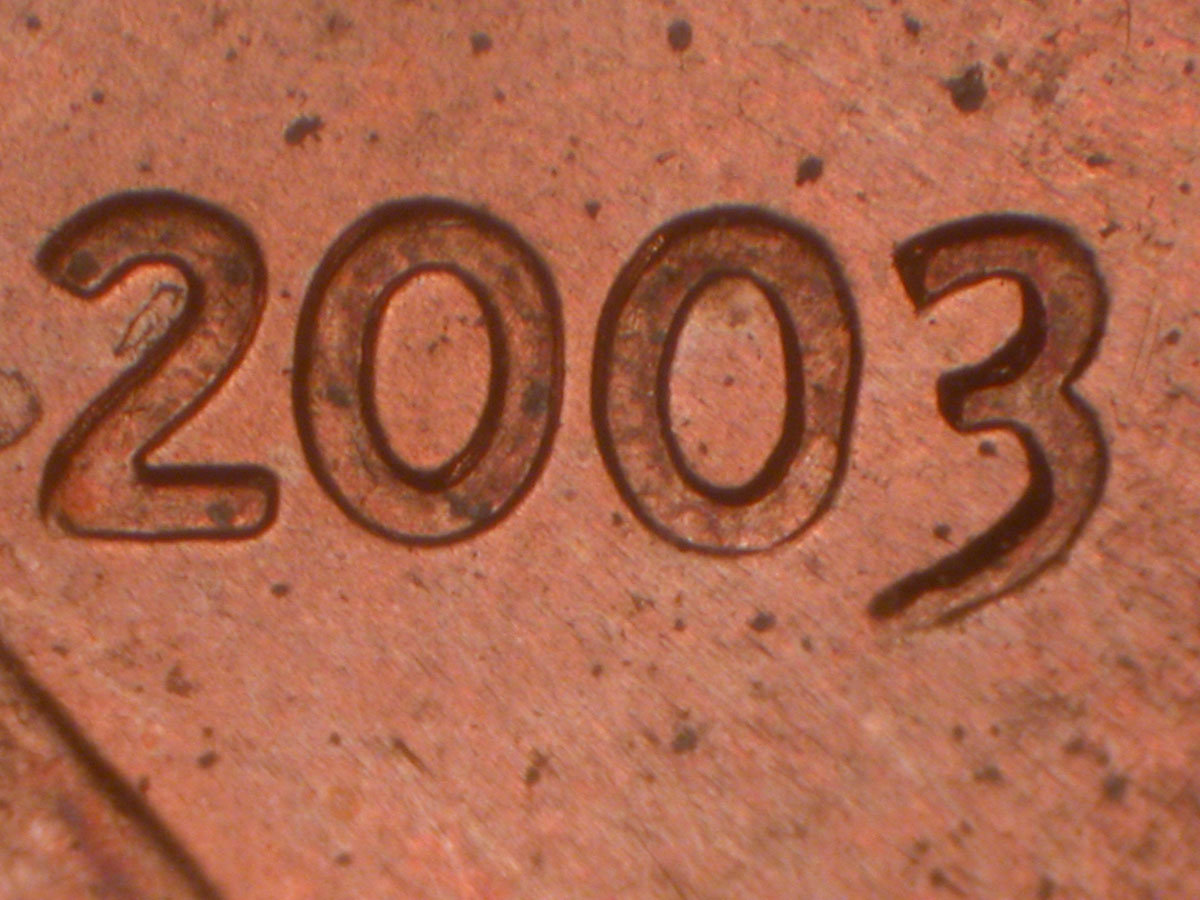 Read more about the article Lincoln Memorial Cent  2003    DDR-005 / Philadelphia