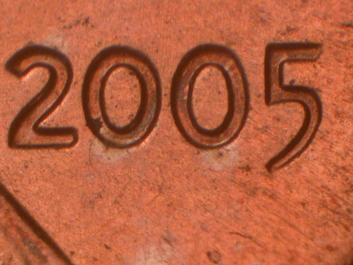 Read more about the article Lincoln Memorial Cent  2005    DDR-016 / Philadelphia